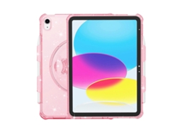 Capa Terminator Glitter, capa com suporte à prova de choque para iPad 10ª geração 2025/2022 (10,9 polegadas, 2022) WeBake