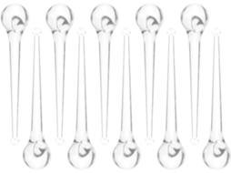 Conjunto 10 Pingentes Formato Acrílico Finamente Polido Decoração Romântica Pendurar Ideal Casamentos GOKOCO