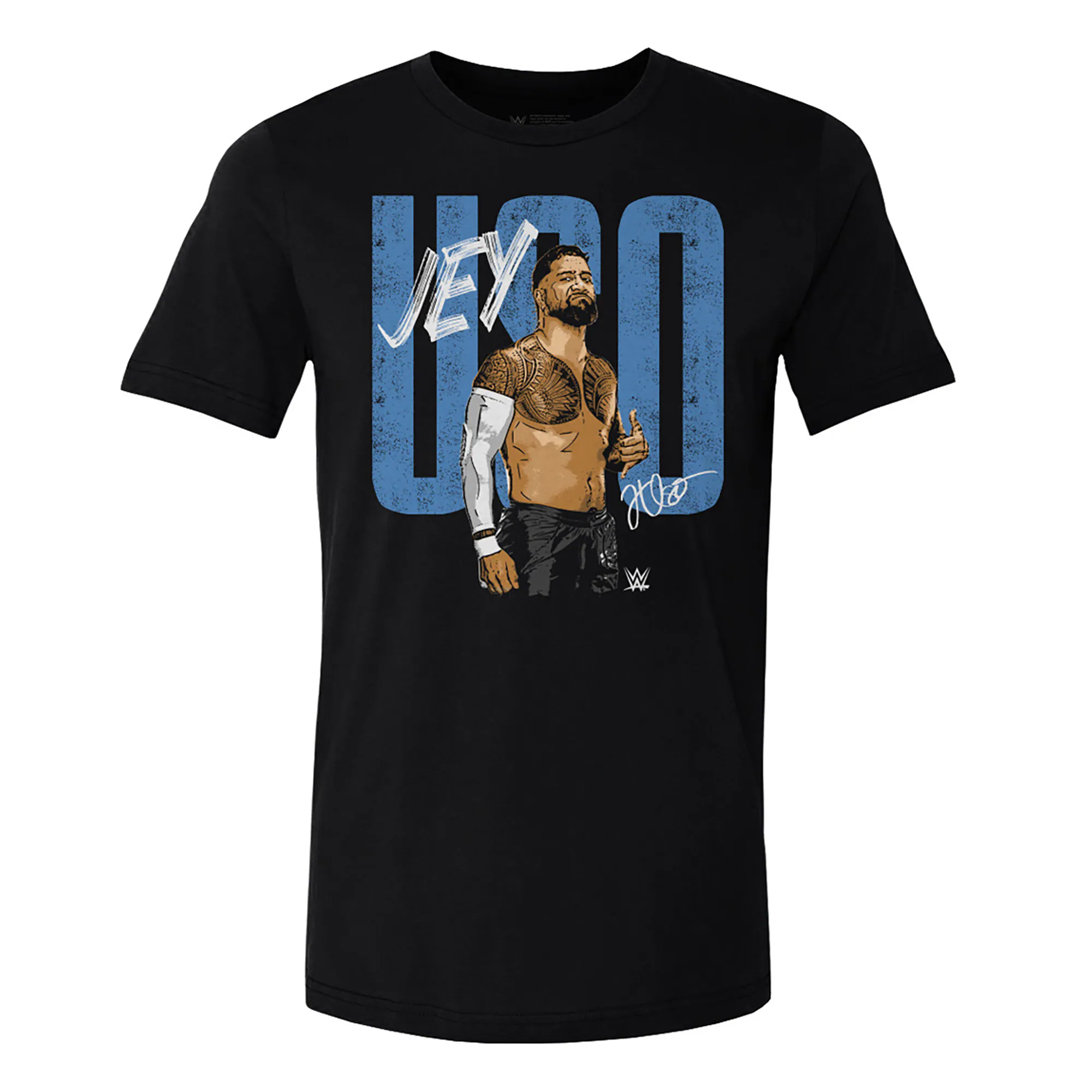 T-shirt Rockinstone Wwe Fans Black Jey Uso Pose T-shirt Unisex Adults-xxxl