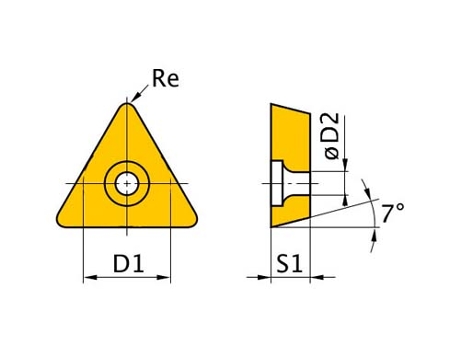 3441762 Plaq. Hm 12 Mm. Tcmt110204 28 5und Optimum