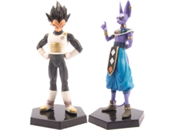 Figuras EASTVAPS Dragon Ball Super Saiyan Vegeta (2 Peças)