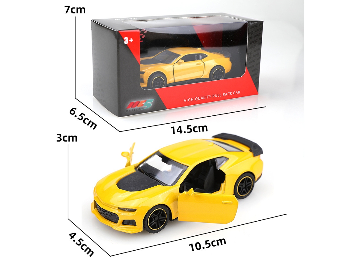 Miniatura de Carro em Metal Fundido, Escala 1/36, Brinquedo Infantil MDUG