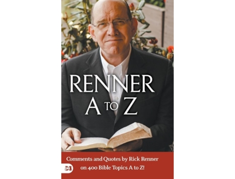 Livro Renner A to Z de Rick Renner (Inglês - Capa Dura)