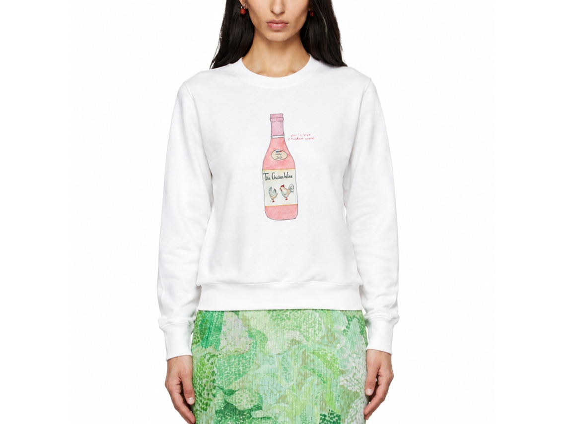 Rockinstone Chicken Wine Sweatshirt Unique Designer Style