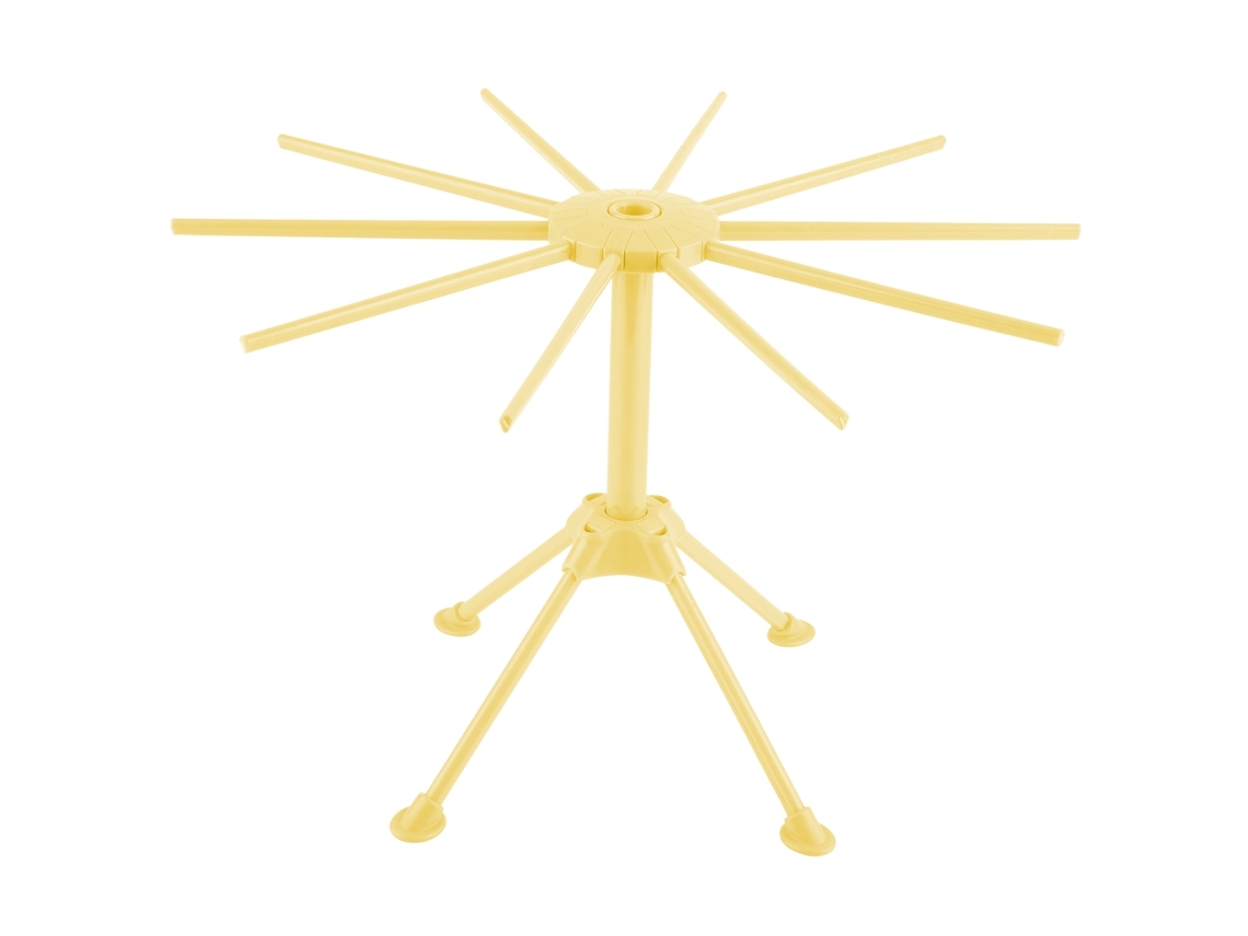 Suporte de Secagem para Macarrão Ferramentas de Cozinha Dobráveis Amarelo NEVEANCE