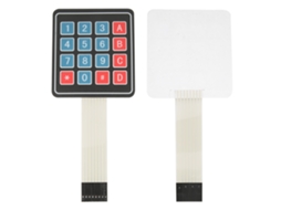 Teclado Eletrônico Laxiscreed 4x4 Com 16 Teclas, Controle E Entrada, Design Compacto E Funcionalidades Avançadas
