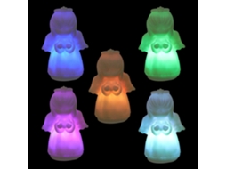 Conjunto De 5 Peças Luminárias Noturnas Em Forma Anjo Da Toddmomy, E