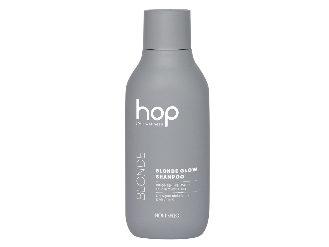 Salto Loira Brilhar Melhorar Shampoo Para Iluminada Cabelo Loiro, 300 Ml Montibello