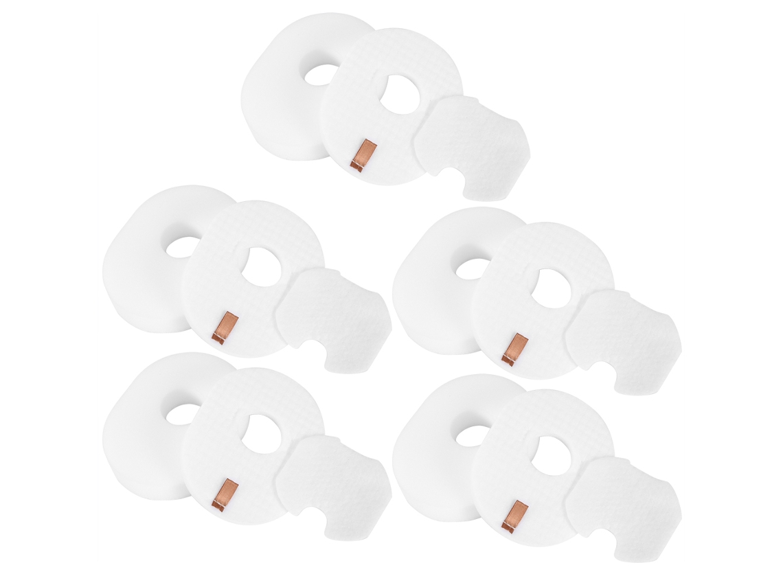 5pcs Aspirador De Pó Filtro De Algodão Substituição Acessório Fit Para Shark Hv300 Hv310 Uv450 Xffv300