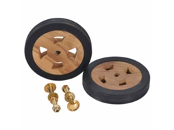 Sunlounger Spare Wheel, Sunlounger Spare Wheels Vidaxl Marrom Madeira