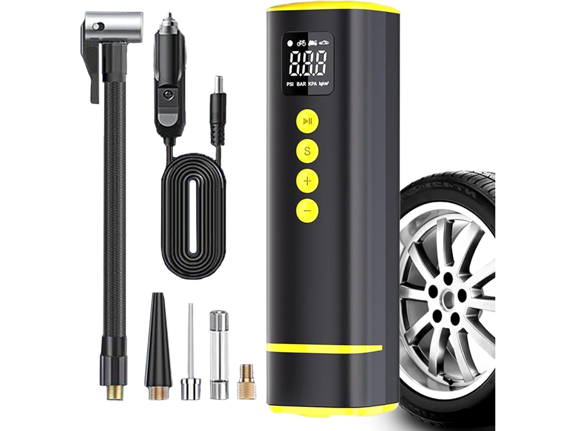 Compressor De Ar Elétrico Portátil, Pressão De 10,3 Bar.
