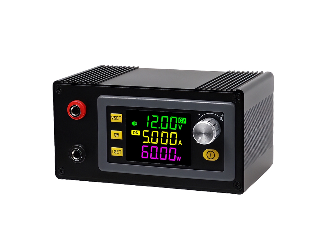 Fonte Alimentação DC Regulada Display LCD MPPT Comunicação Serial