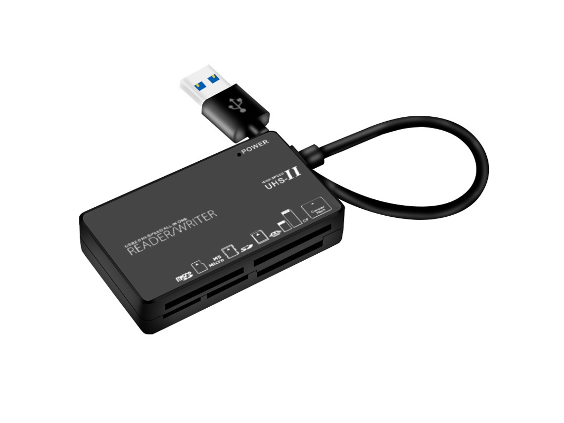 Adaptador Multifuncional Para Câmera Com Leitor De Cartão Usb.