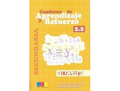 Livro Algebra II: Cuaderno de aprendizaje y refuerzo 2.2 de Varios Autores