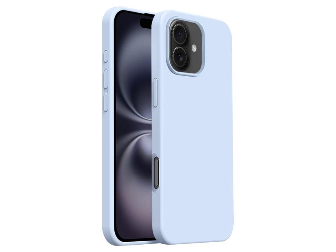 Capa De Silicone Líquido Ultra Fina Para Iphone 16 Plus - Cobertura Total - Magsafe