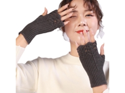 Luvas de Tricô Sem Dedos, Luvas de Inverno de Meio Dedo, Luvas Quentes para o Inverno. TAISHENGDA