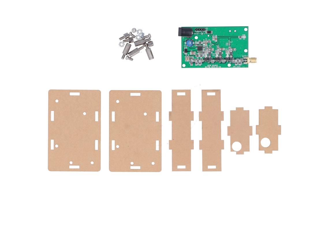Módulo Fonte de Ruído com Rastreamento de Espectro Simples Shell Acrílico Dc12v