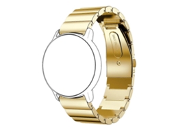 Pulseira De Aço Inoxidável Com Fivela Plana, 22 Mm, Compatível Com Huawei Watch Gt2e Gt2 46 Mm (preta)