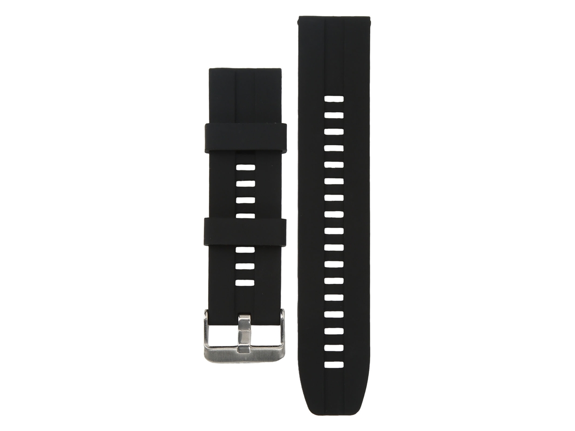 Cinto De Relógio Inteligente De Silicone Macio Para Huawei Gt2 Gt2e Substituição 20mm Preto