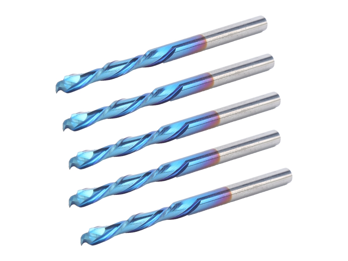Laxiscreed Fresa De Aço Tungstênio Com Revestimento Nano Azul Para Trabalhos Precisos