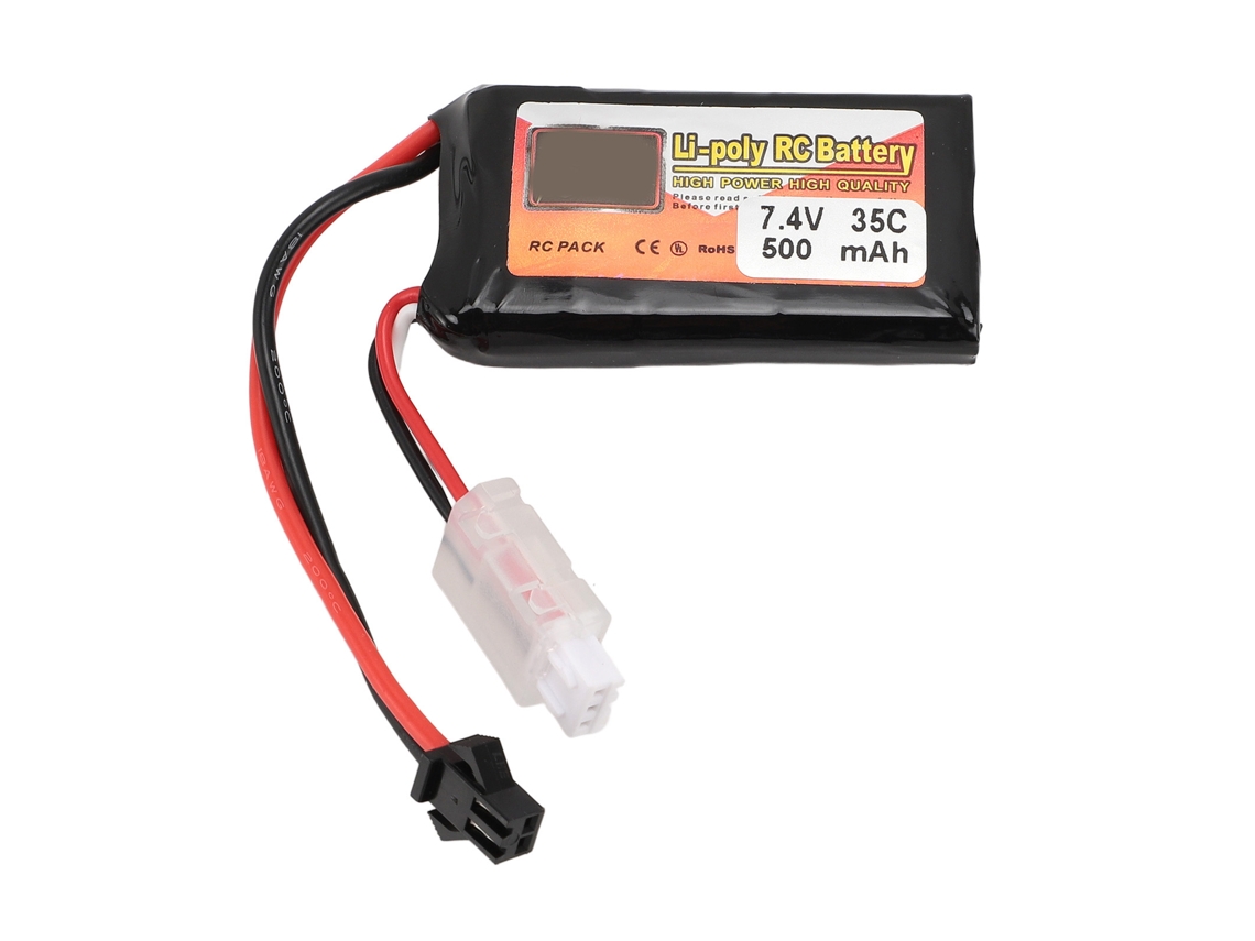 Bateria de lítio 7,4 V 2s 500 mah 35c para drones, helicópteros, aviões e barcos rc