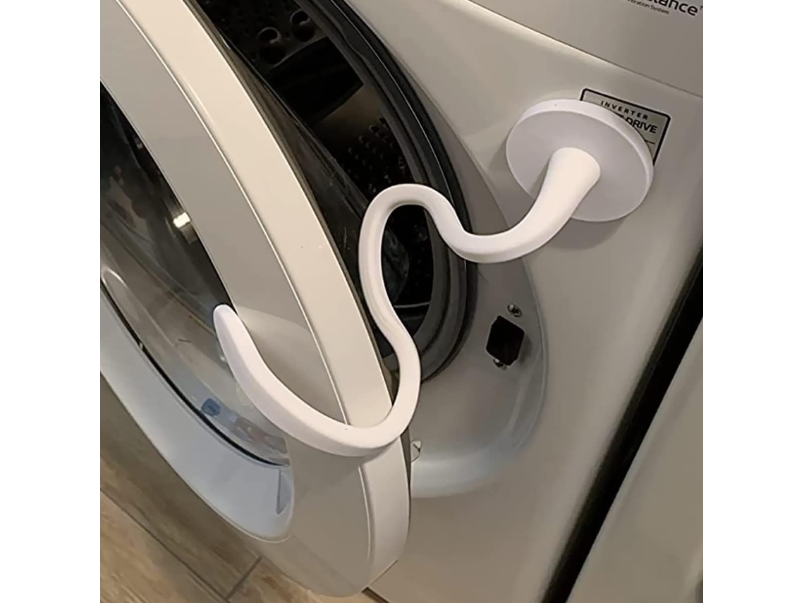 Batente Magnético Para Porta De Máquina De Lavardesign Flexível Universal Cor Branca Aplicável À Maioria Dos Modelos Zeuxo