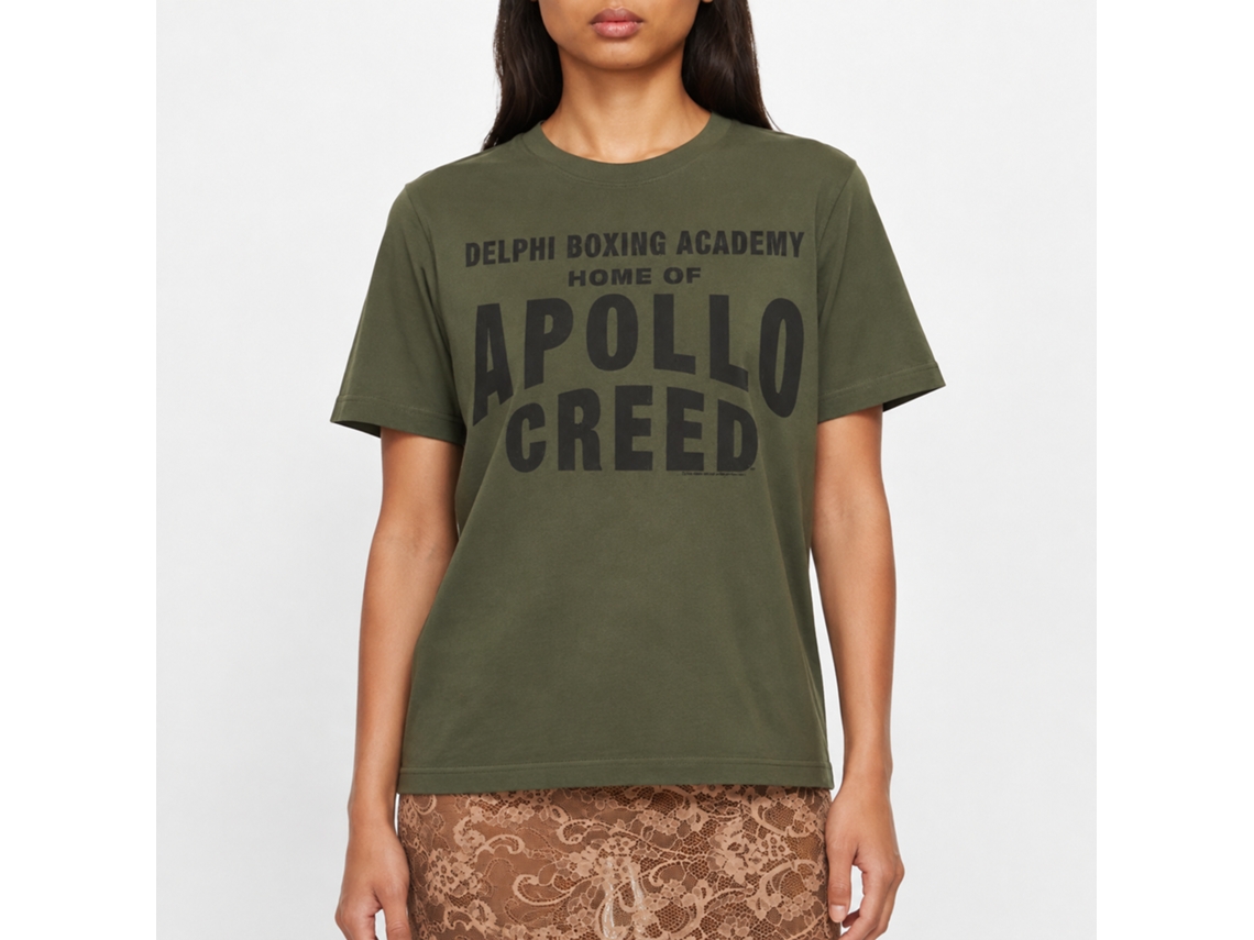 Rockinstone Rocky Movie Apollo Home Solid Military Green Adult T-shirt Size:xl