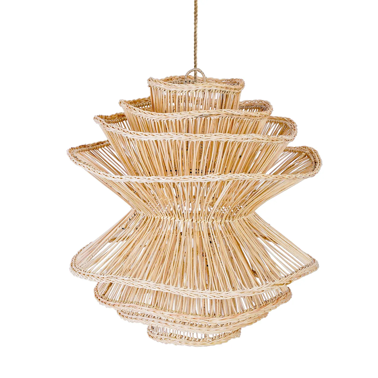Candeeiro suspenso Shiitake - Natural - L BAZAR BIZAR