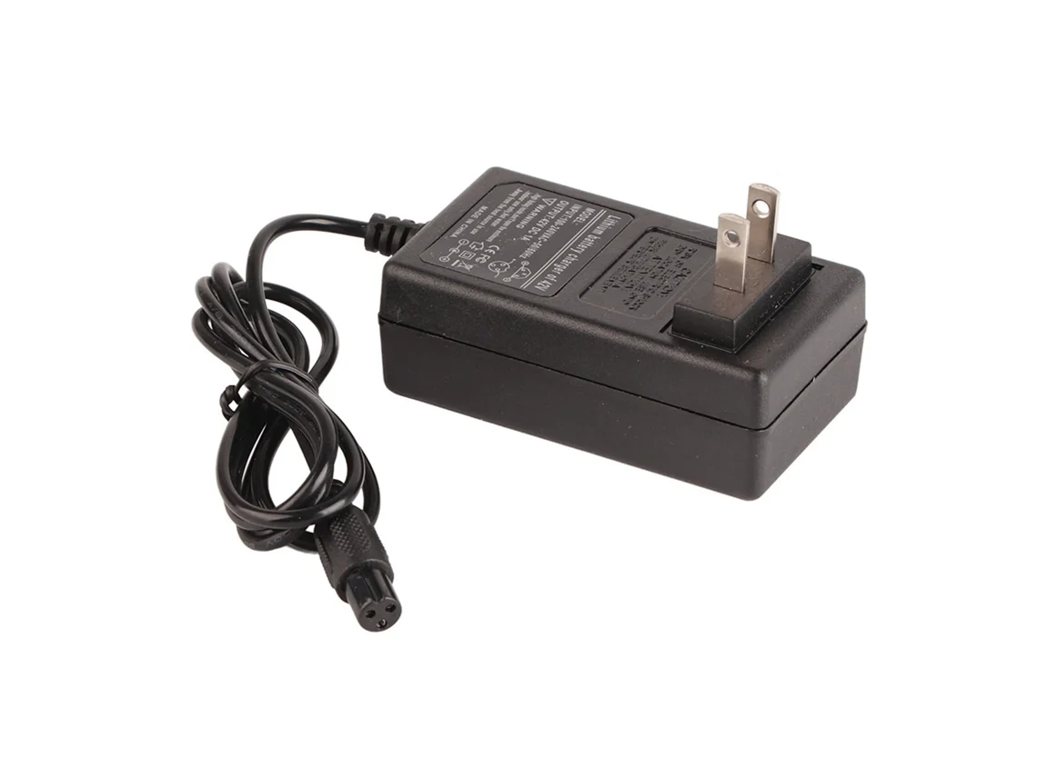 Aetheria adaptador Carregador Bateria 42v1a para Carro de Equilíbrio Scooter com Proteções e Indicador Led