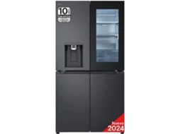 Frigorífico Americano SBS LG GMG961EVKE INSTAVIEW (Outlet Grade B - No Frost - 637L - 179.2 cm - Preto)