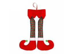 Papai Noel Pernas De Elfo Decoração Porta Árvore Presentes De Natal-aquaforge