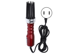 Laxiscreed Pincel De Ar Quente 3 Marchas Para Cabelo, Uso Úmido E Seco, 550w, Vermelha