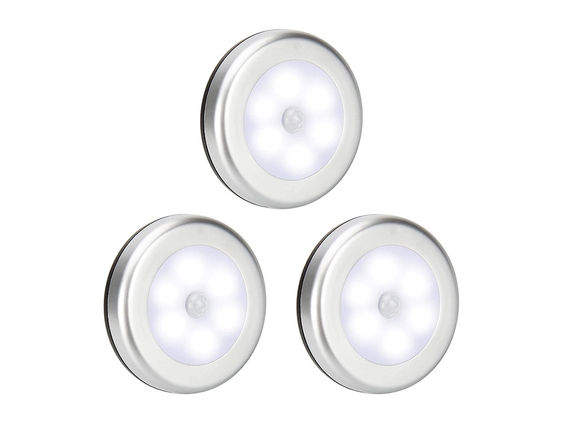 Elysve Luzes Led Decorativas 3pcs, Portátil