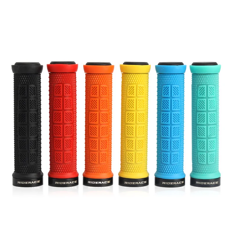 Manoplas De Bicicleta Lock On Grips, Duráveis, De Borracha, Para Guidão De Mtb, À Prova Dágua E Levesvayotoy