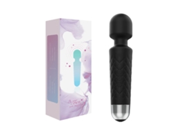 Massageador Pessoal Recarregável Para Mulheres -20 Padrões E 8 Velocidades -ponto G Vibrador Clitóris (preto)