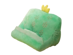 Suporte De Tablet Triangular De Travesseiro De Pelúcia Portátil Para Aniversários, Férias E Natal Cactus
