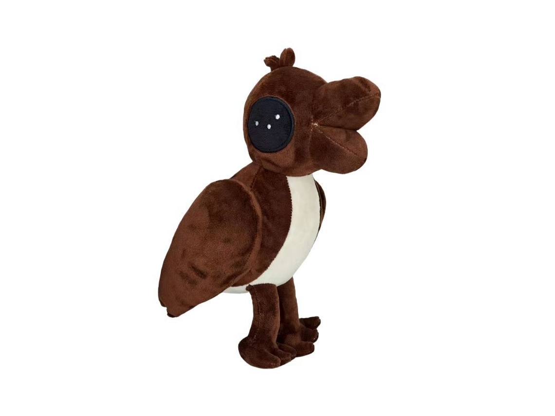 Brinquedo de Pelúcia Doors Outdoors Adventure Game Fazendeiro Rabanetes Assustador, Pássaro GOKOCO