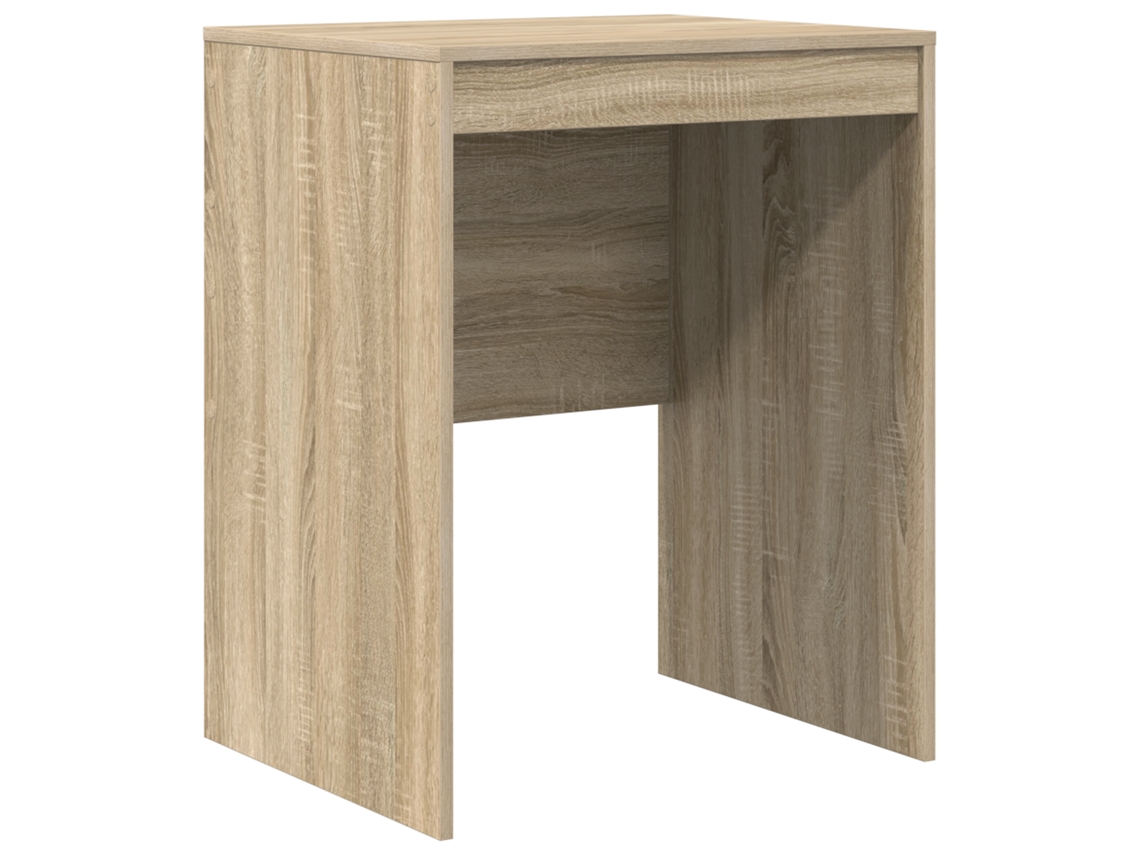 Conjunto 1 Mesa Compacta Vidaxl Castanho Derivados De Madeira (60 X 50 X 76 Cm)