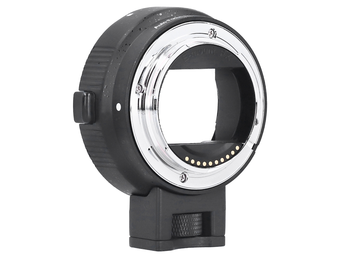 Anel Adaptador Eléctrico Efnex Ii Para Lente Ef Para Câmera Nex, Preto, Liga