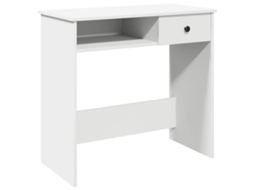 Desk, Desks Vidaxl Branco Madeira Processada (n/a)