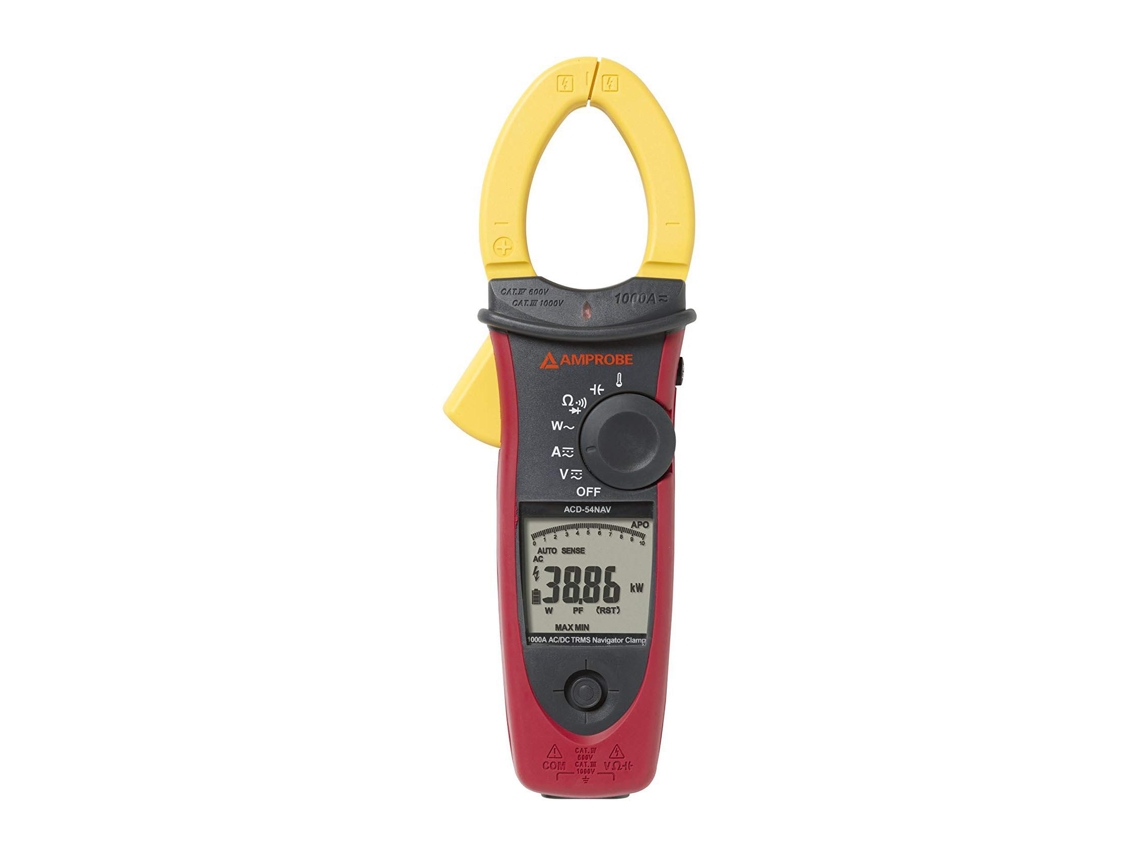 Pinça Amperimétrica 1000A Ac/Dc Trms Serie Navigator AMPROBE