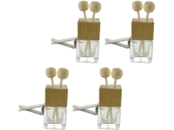Frascos De Vidro E Madeira De 8 Ml Para Óleos Essenciais, Para Uso Em Difusores.
