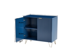Cômoda, Design Minimalista, Armazenamento Funcional, Duas-portas
