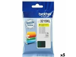 Tinteiro Original BROTHER Lc3219Xl Amarelo Mfcj 6530 6930 Dw/Mfcj5730Dw BROTHER