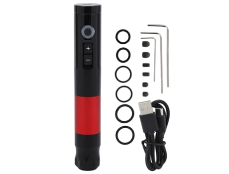 Caneta Rotativa Sem Fio Para Tatuagem, Shader E Linha, Com Motor Coreless E Liga De Alumínio, Inclui Fonte De Alimentação Aiaididiy