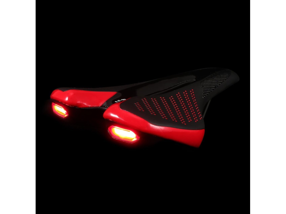 Almofada Para Selim De Bicicleta Com Luz Led Integrada, Antiderrapante, Tamanho Único, Compatível Com Bicicletas De Montanha E