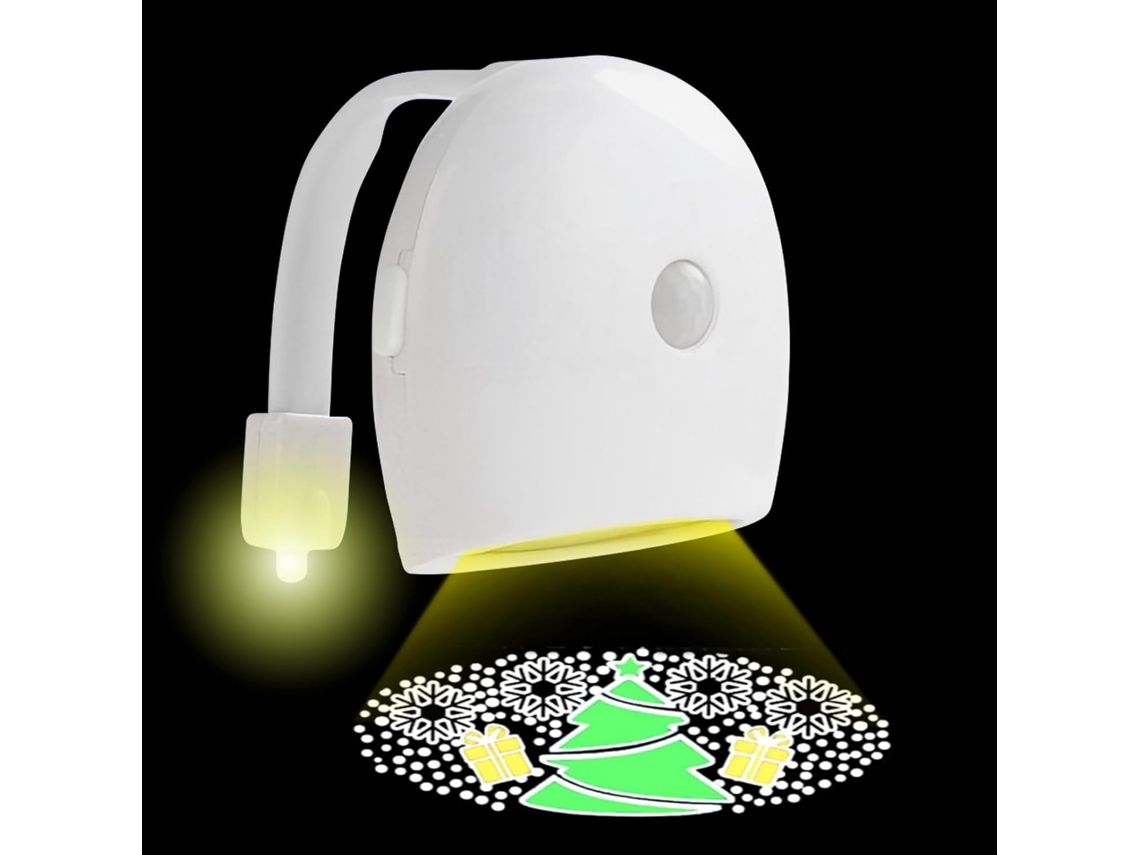 Luz De Vaso Sanitário Com Sensor De Movimento, Recarregável E Multicolorida | Iluminação À Prova Dá Gokoco