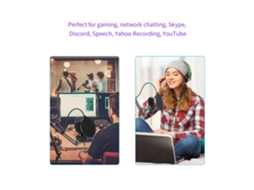 Microfone Podcast Usb LAXISCREED