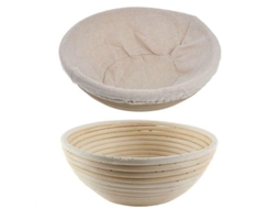 Cesto Banneton Para Pão Artesanal, Em Rattan, Formato Redondo, Para Massa Madre, Fermentação Natural E Padaria Doméstica