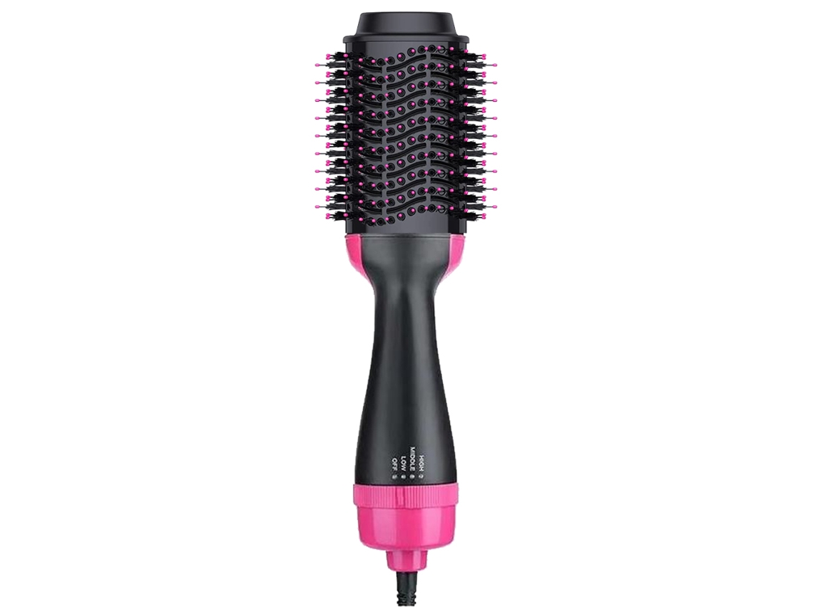 Escova de Secador de Cabelo Escova de Cabelo Integrada em Uma Escova de Secador de Cabelo Anion Anti-Assaduras JEDBESETZT